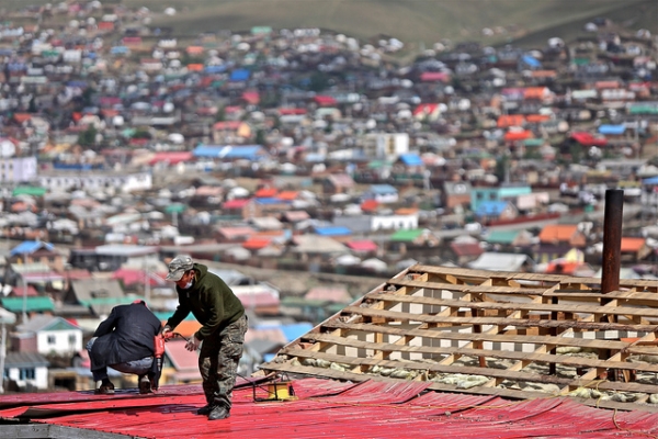 In recent years, more than a million Mongolians have moved into Ulaanbaatar, by far the country's largest city. Photographed on June 22, 2012.