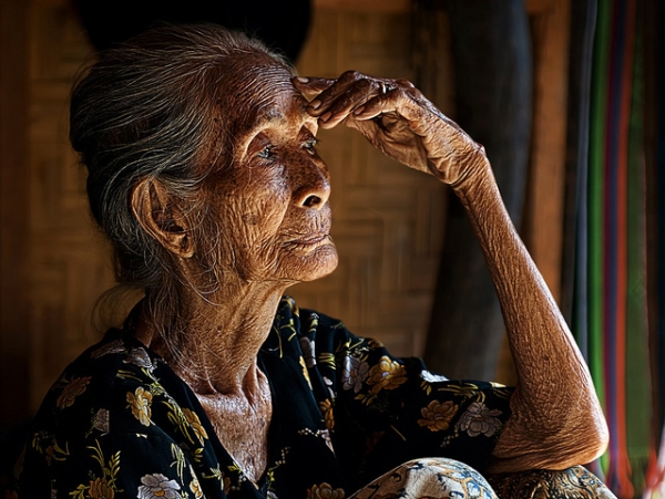 An old villager in Lombok, Indonesia on May 26, 2012. (Alex Hanoko/Flickr)