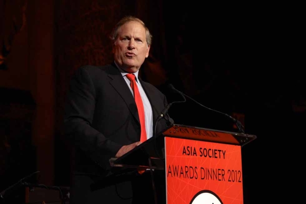 Honeywell Chairman and CEO David M. Cote was honored with Asia Society's Global Leadership Award. (Bill Swersey)