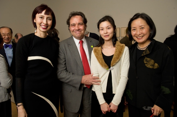 L to R: Melissa Chiu, Bruce Wilcox, LinTai Chu, and Susan Tai. (Elena Olivo/Asia Society)