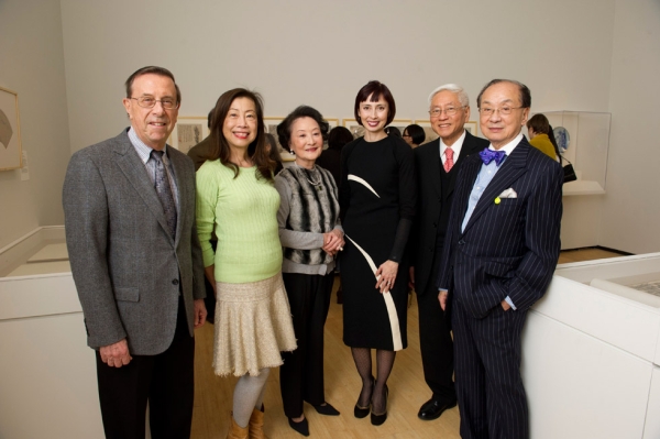 L to R: Jerry Maestro, Candace Ho, Miranda Tang, Melissa Chiu, Shao F. Wang, and Hamburg Tang. (Elena Olivo/Asia Society)