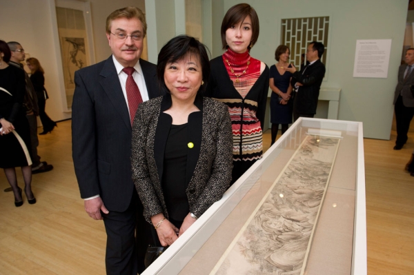 L to R: Kevin Baltazar, Karen Wang, and Kelly Wang. (Elena Olivo/Asia Society)