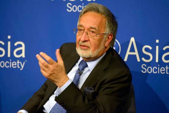 Afghanistan Foreign Minister Dr. Zalmai Rassoul at Asia Society New York on September 24, 2013. (Elsa Ruiz/Asia Society)