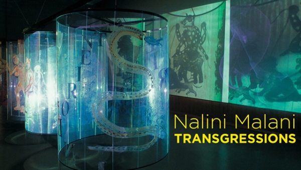Nalini Malani's "Transgressions," currently on view at Asia Society Museum in New York City. 
