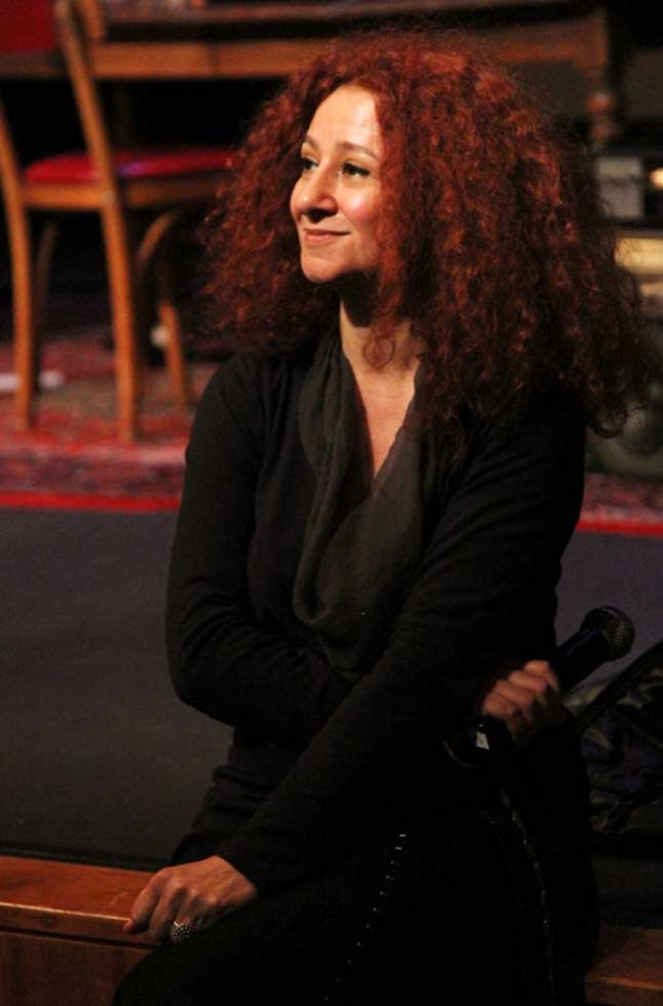 Lina Saneh at Asia Society New York on April 29, 2014. (Ellen Wallop/Asia Society)