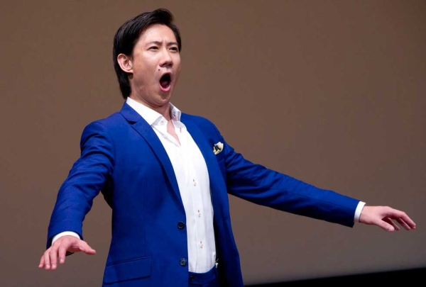 A current Metropolitan Opera Lindemann Young Artist, Yunpeng Wang won Second Place (as well as the Audience Award and the coveted Zarzuela Prize) at Plácido Domingo's Operalia Competition in Beijing in 2012. (Elena Olivo/Asia Society)
