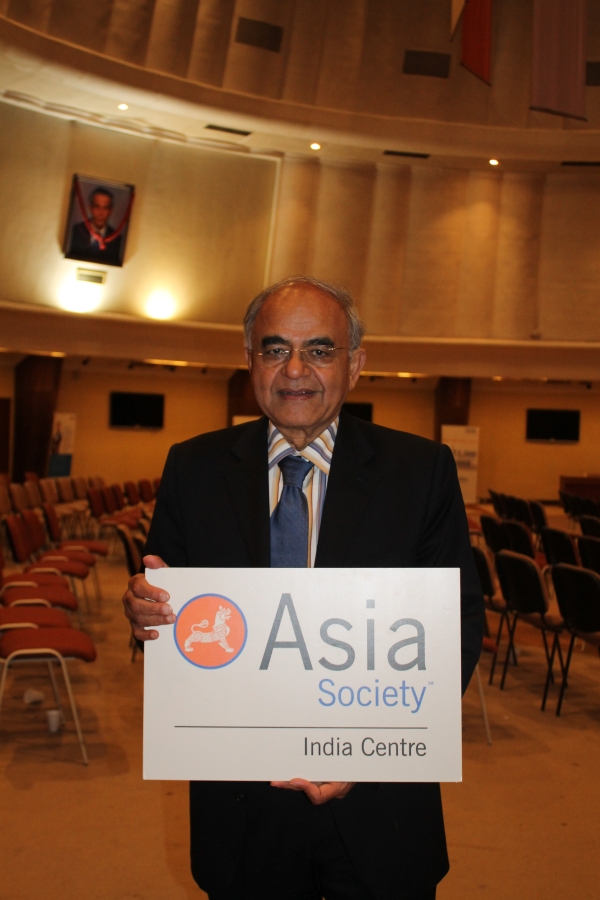 Gurcharan Das, author, columnist, and Former CEO, Procter & Gamble India. (Asia Society India Centre)