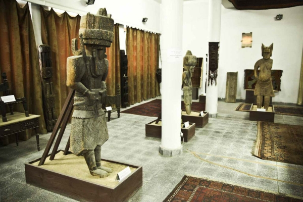 Nuristani statues on display. (Joanie Meharry)