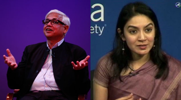 Novelists Amitav Ghosh (L) and Tahmima Anam (R), shown here in their Fall 2011 appearances at Asia Society New York, are two of the writers short-listed for this year's DSC Prize for South Asian Literature.