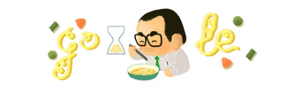 The Google Doodle on March 5, 2015 paid tribute to the late Momofuku Ando. (Google)