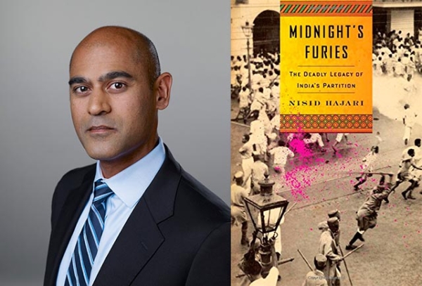 "Midnight’s Furies: The Deadly Legacy of India’s Partition" (Houghton Mifflin Harcourt, 2015), a new book by Nisid Hajari (L). (Author photo: Courtesy of Houghton Mifflin Harcourt)