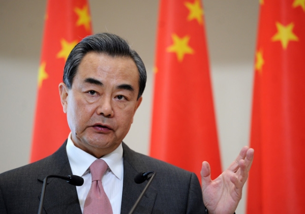 Chinese Foreign Minister Wang Yi. (Sergei Gapon/AFP/Getty Images)