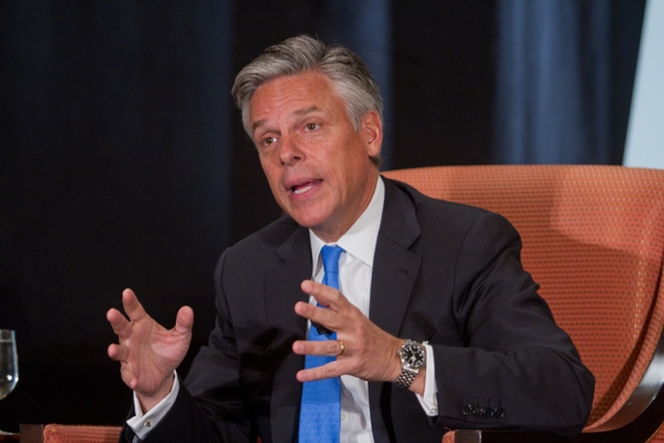 Huntsman sees opportunity in China's recent leadership change. (Richard Carson)