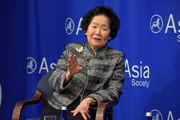 Former Chief Secretary of Hong Kong Anson Chan