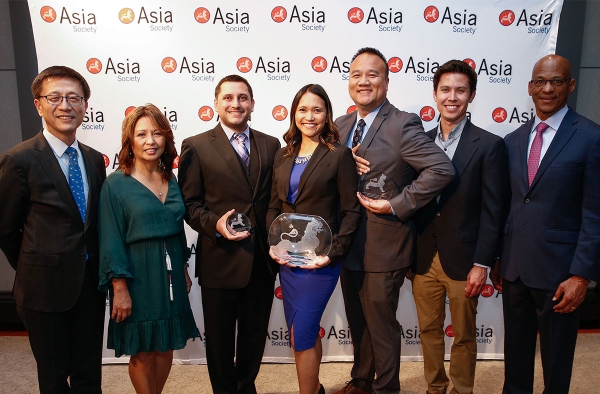 Chevron accepts Asia Society Award