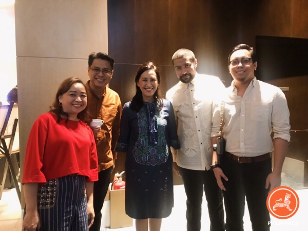 With Guest of Honor, Mayor Joy Belmonte of Quezon City (L-R: Joy Alampay, Asia Society Philippines; Roby Alampay, Business World; Joy Belmonte, Mayor of Quezon City; Rajiv Daswani, RPD Publications)