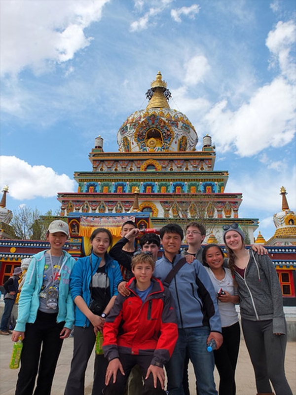 Eighth grade trip to Yunnan. (Chinese American International School)