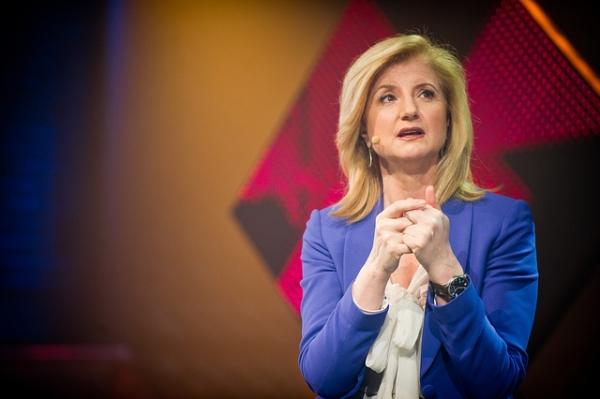Arianna Huffington speaks at the 2014 Commerce &amp; Creativity Conference in Montreal. (Charles William Pelletier/Flickr).