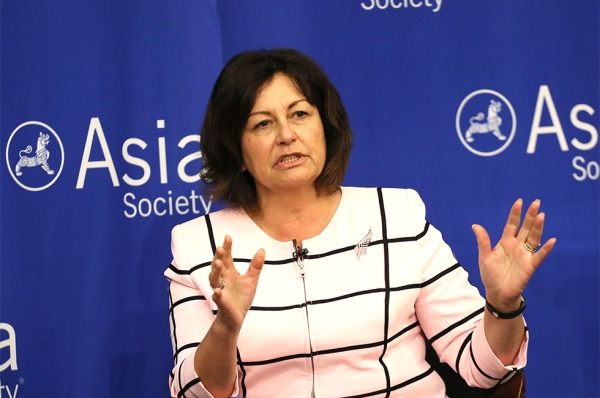 Hekia Parata, Minister of Education, New Zealand (Ellen Wallop/Asia Society)