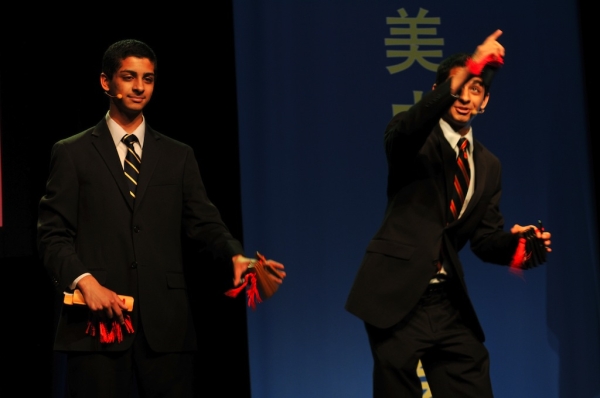 Winners of the International Chinese Bridge Student Competition.