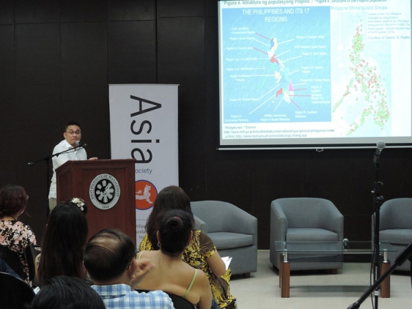 Research Associate & PhD candidate Frederick Delfin on the Philippine population