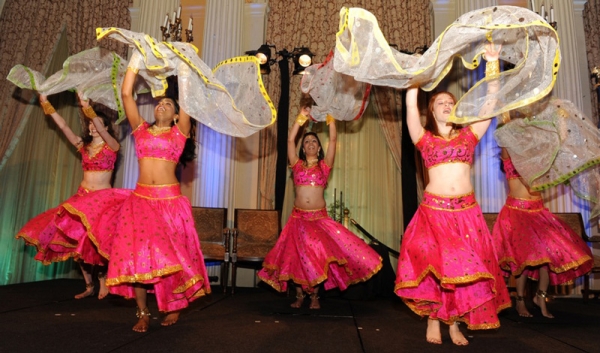 Additional entertainment came via a lively performance by Yogen&apos;s Bollywood Step Dance. (Dan Avila Photography)