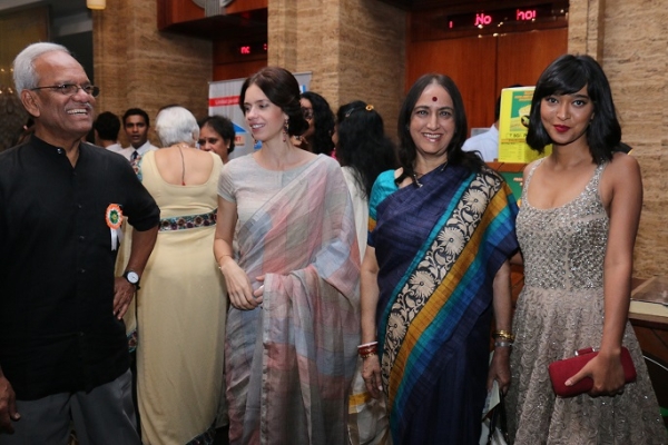 (L to R): Kalki Koechlin, actress; Dr. Mithu Alur, Co-Founder, ADAPT; Sayani Gupta, actress.
