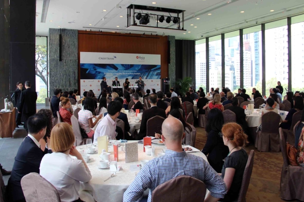Attendees at the Asia Society Hong Kong Center panel discussion on June 12, 2013. (Stephen Tong/Asia Society Hong Kong Center)