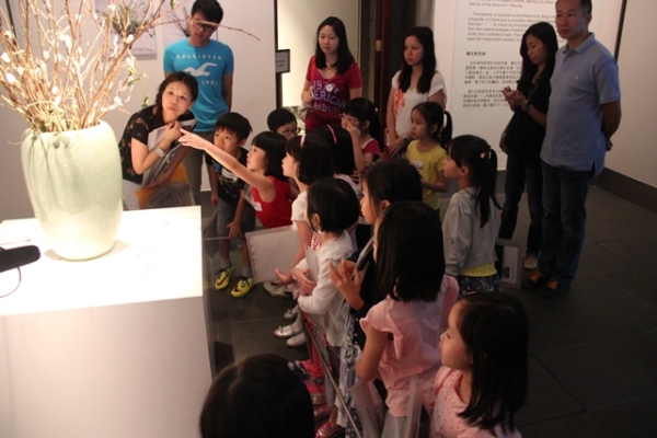 Gallery tour to visit the It Begins with Metamorphosis: Xu Bing exhibition on June 29, 2014 (Asia Society Hong Kong Center)