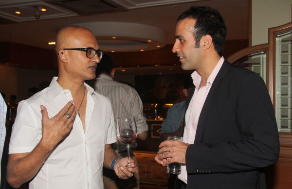 Jeet Thayil (L) and writer and journalist Aatish Taseer (R). (Asia Society India Centre)