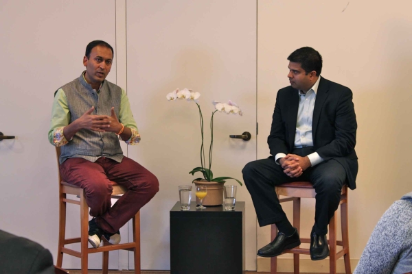 Manish Chandra and Kausik Rajgopal in conversation (Asia Society)