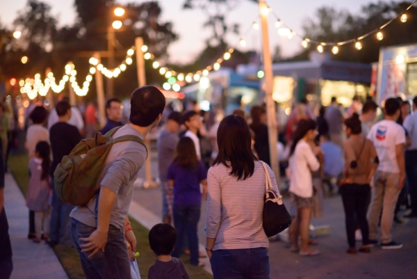 October 2 - Over 1500 guests came to the fall Night Market,  (Photo: Jeff Fantich)