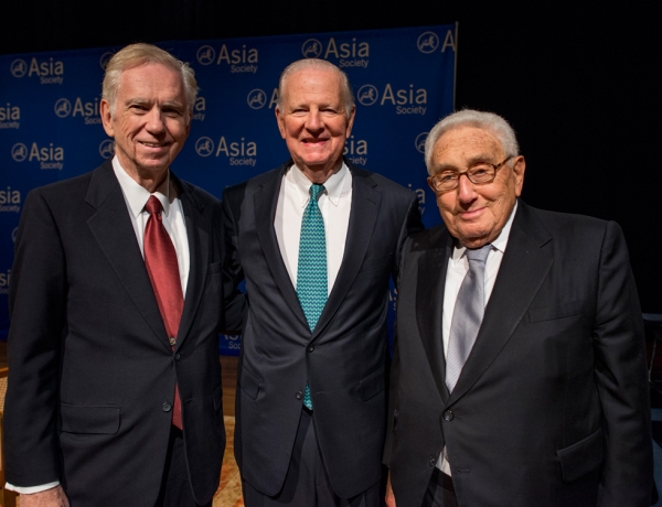 Charles C. Foster; James A. Baker III; Dr. Henry A. Kissinger. (Jeff Fantich)