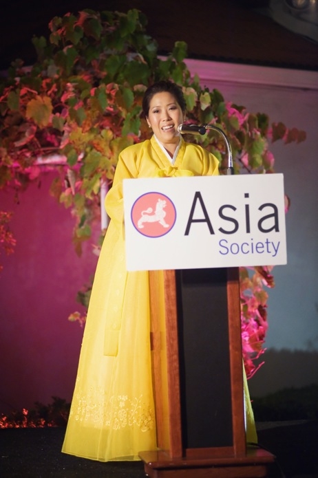 A Hanbok fashion show was one of the evening&apos;s highlights. (Luminaire Images)