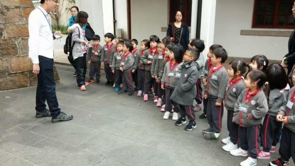 Students of HKCS Kwun Tong Nursery School visited Asia Society Hong Kong Center