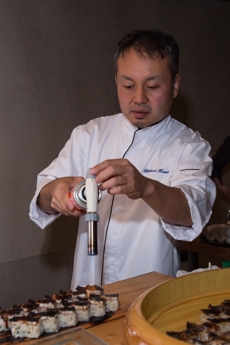Chef Kusakabe at work (Michelle Edmunds)