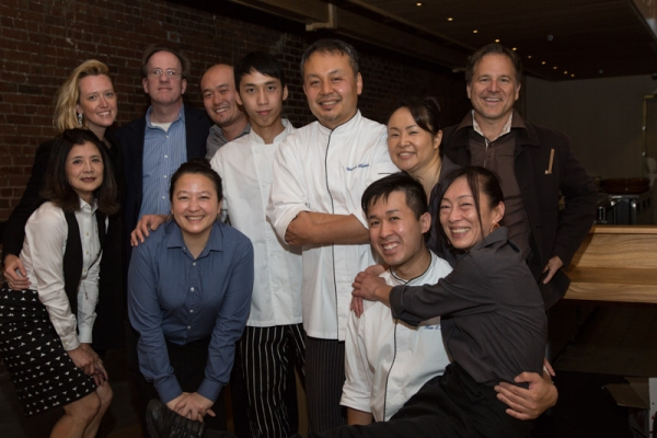 ASNC partnered with Chef Mitsunori Kusakabe for a sneak peek at S.F.’s newest sushi restaurant Kusakabe for a June 16 Off the Menu program. Kusakabe was recently awarded a Michelin star.