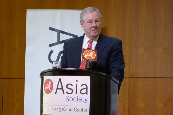 Steve Forbes in Hong Kong on March 22, 2012. (Asia Society Hong Kong)