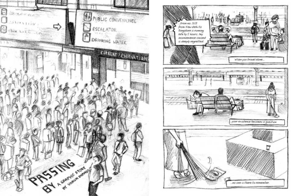 From Volume Four: "Passing By" by Varun Dhanda. (Comix.India)