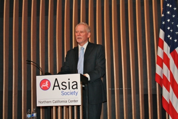 N. Bruce Pickering, Vice President for Global Programs and Executive Director, Asia Society Northern California, moderated the second panel (Asia Society)