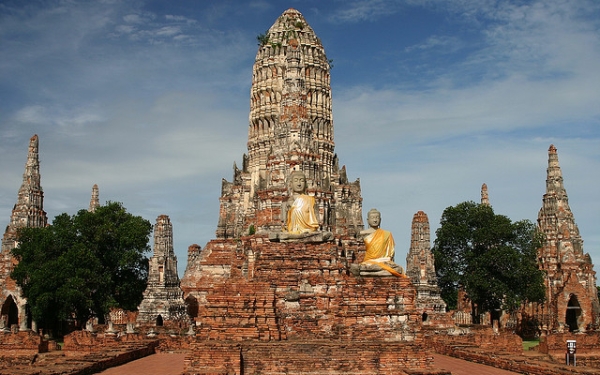 1. Ayutthaya, Thailand —  The "Venice of the East" and former Siamese capital. Under threat due to natural disasters/flooding and insufficient management. (Jim Trodel/Flickr)