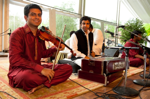 Riyaaz Qawwali performs ecstatic devotional music of the Pakistani Sufi tradition (Jeff Fantich).