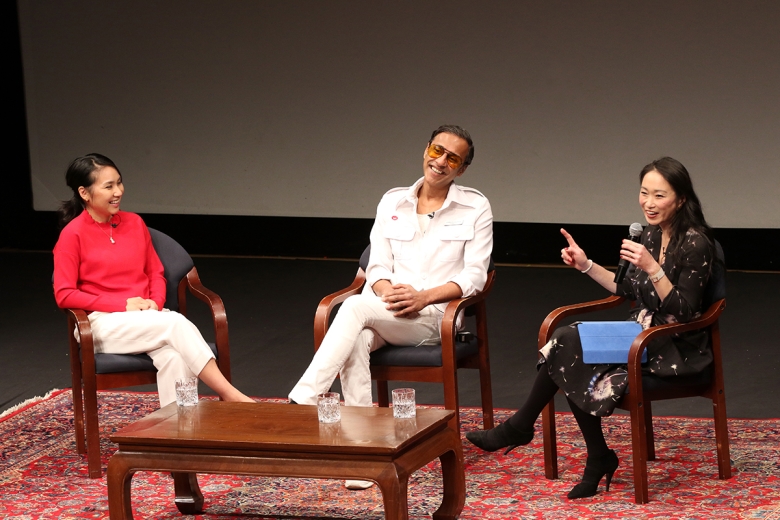 Sophia Tsao, Stanley George, and Danielle Chang at Asia Society New York