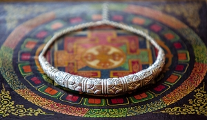 Hansuli necklace by Jyoti Upadhyay