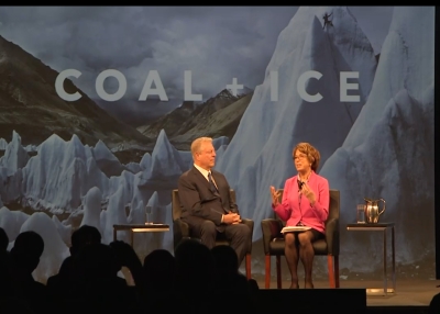 Al Gore and Laura Tyson