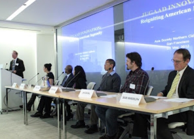 The panel discussion held by ASNC (Asia Society) 